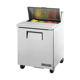 True TSSU-27-08-HC, 27.63-Inch 1 Door Counter Height Refrigerated Sandwich / Salad Prep Table