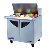 Turbo Air TST-36SD-15-N6 2 Solid Doors Mega-Top Unit