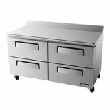 Turbo Air TWR-60SD-D4-N 4 Drawers Worktop Refrigerator