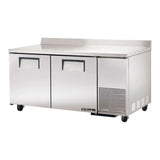 True TWT-67-HC, 67.25-Inch 2 Door ADA Height Worktop Refrigerator