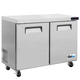 Coldline UCN-48R, 48-Inch Narrow Depth Undercounter Worktop Refrigerator