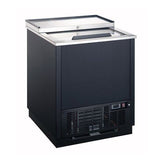 Admiral Craft USGF-1L, 26-inch Single Lid Black Glass Froster, 4 Cu.Ft.