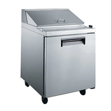 Admiral Craft USSL-1D, 27-inch 1 Solid Door Refrigerated Salad/Sandwich Prep Table
