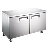 Coldline UC-48F 48-inch Undercounter Work Top Freezer, 12 Cu. Ft.