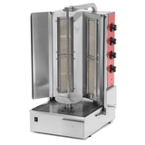 Pegasus V2C-8G, Vega Series Heavy Duty Gas Gyro Machine, 2 Columns, 8 Burners