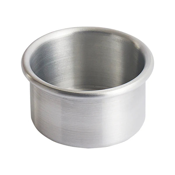 ACP-032 - Round Layer Cake Pan, Aluminum - 3" Dia x 2" H