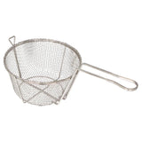 FBR-9 - Round 4mm Mesh Wire Fry Basket - 9-1/2