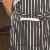 BA-3427CS - Bib Apron, 34"x 27", Chalkstripe