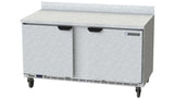 Beverage Air WTF60AHC, 60-Inch Worktop Two Door Freezer